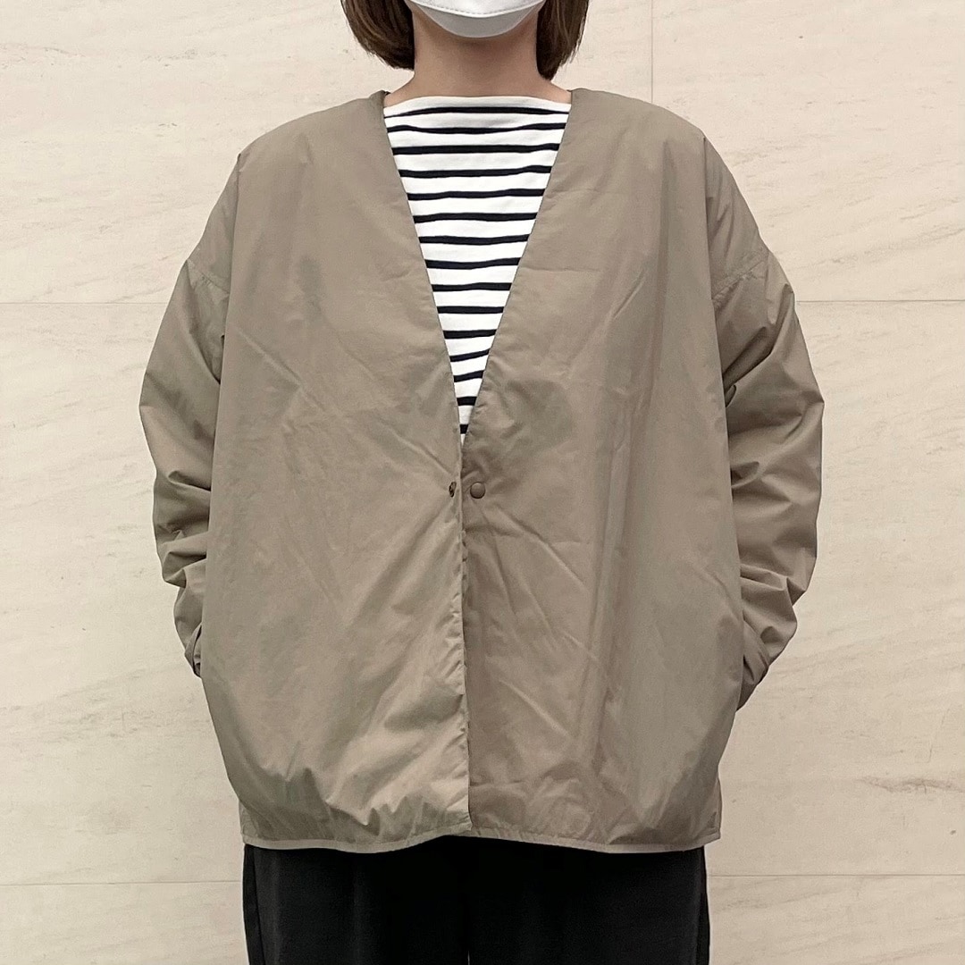 MUJI Labo 撥水ポケッタブルリバーシブルダウンカーディガン MUJI (無印良品) - ムジラボ 撥水ポケッタブルリバーシブル